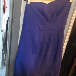 Dark purple mini dress from garage